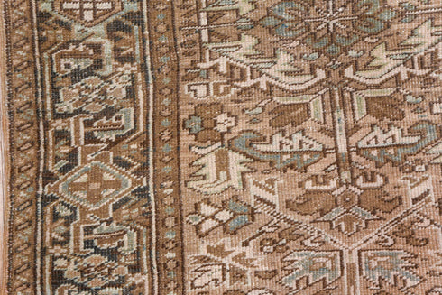 Antique Heriz Runner Rug (3' x 8')